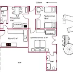 Apartment Der Flusshof, Scheunenwohnung
